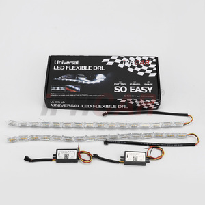IPHCAR Haute Puissance 5W Projecteur Flexible Cristal <span class=keywords><strong>Led</strong></span> <span class=keywords><strong>Bande</strong></span> Drl <span class=keywords><strong>Pour</strong></span> <span class=keywords><strong>Phare</strong></span> De <span class=keywords><strong>Voiture</strong></span> - Product Image 1