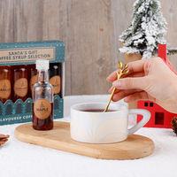 BespritGift Ensemble de sirop de café aromatisant le plus vendu Coffret cadeau de Noël comestible pour les meilleurs cadeaux du Nouvel An