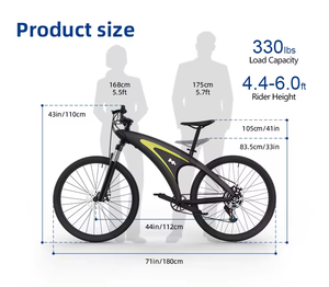 Entrepôt UE États-Unis Vélo électrique de sport rapide Dirt Bike électrique tout-terrain E-Women Vélos électriques Ebike Vélos pour <span class=keywords><strong>femme</strong></span> - Product Image 6