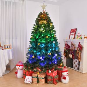 Árbol de Navidad RGB de 1.8m y 2.1m, Nuevo, Encriptado, Híbrido de PE/PVC, Controlado por Bluetooth - Product Image 4