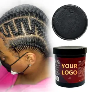 Loc n gel label privé loc and twist gel 16oz gel pour tressage sans résidus gel non gras à tenue forte Loc cire de contrôle des bords pour cheveux 4C