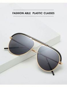 Lunettes de soleil ovales rétro de luxe pour femmes, tendance 2019, avec verres miroir, protection UV400, surdimensionnées - Product Image 4
