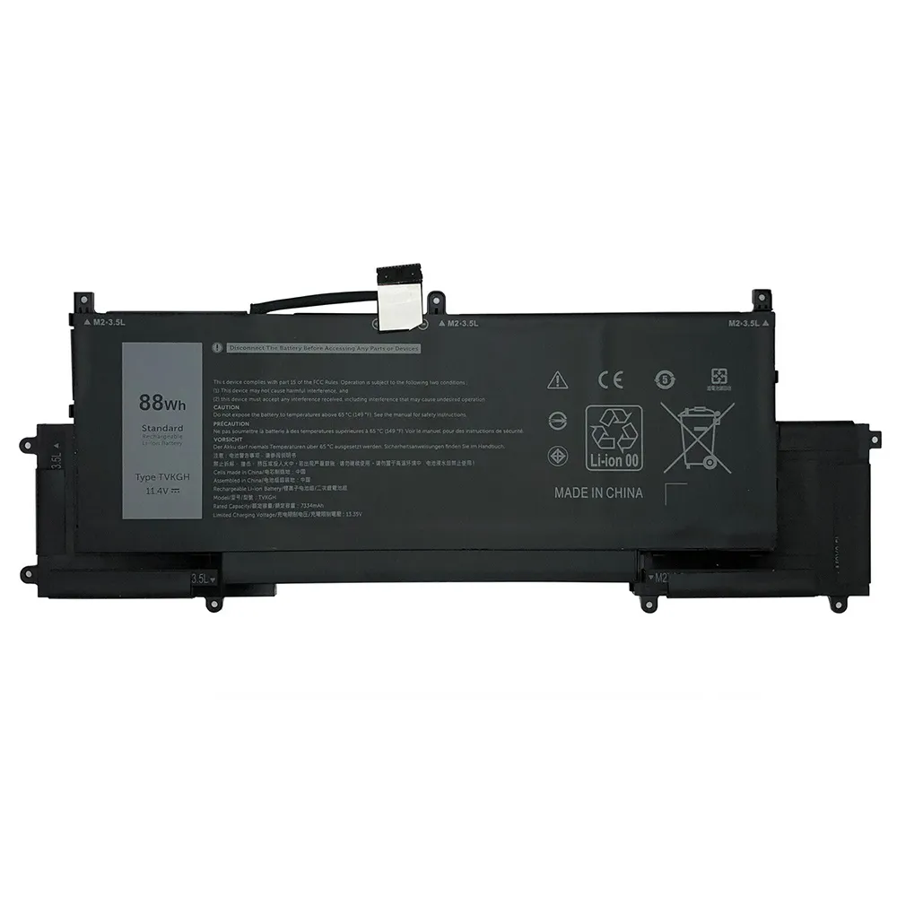 10r94 89gng Tvkgh Oem Laptop Batterij Voor Dell Latitude 9520 9510 Oplaadbare Notebook Batterij