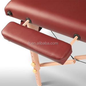 Populares de madera cama facial plegable de madera <span class=keywords><strong>mesa</strong></span> de salón de belleza sofá - Product Image 4