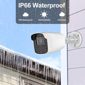Caméra CCTV 5MP avec support OEM, double éclairage intelligent, 4-en-1 CVI/TVI/CVBS/AHD, caméra analogique bullet intégrée, micro intégré, IP66, distance IR 40M - Product Image 2
