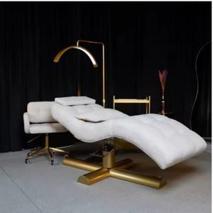 Lit de massage pour tatouage, lit de beauté moderne de luxe, lit incurvé pour les cils, lit de salon - Product Image 4