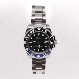 สายนาฬิกาข้อมือแบรนด์หรูระดับไฮเอนด์ สีดำ-น้ำเงิน ขนาด 20 มม. สำหรับนาฬิกาผู้ชายแบบกลไกโครงกระดูก - Product Image 2