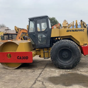 Rouleau à pneus à tambour unique Dynapac CA30d, moteur Cummins d'occasion, 97 kW de puissance, bonne flexibilité, bon état de marche, en vente chaude - Product Image 6