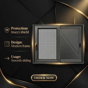 Fenêtres coulissantes en aluminium à <span class=keywords><strong>double</strong></span> <span class=keywords><strong>vitrage</strong></span> isolant, entièrement personnalisées, pour projets de construction résidentielle - Product Image 3