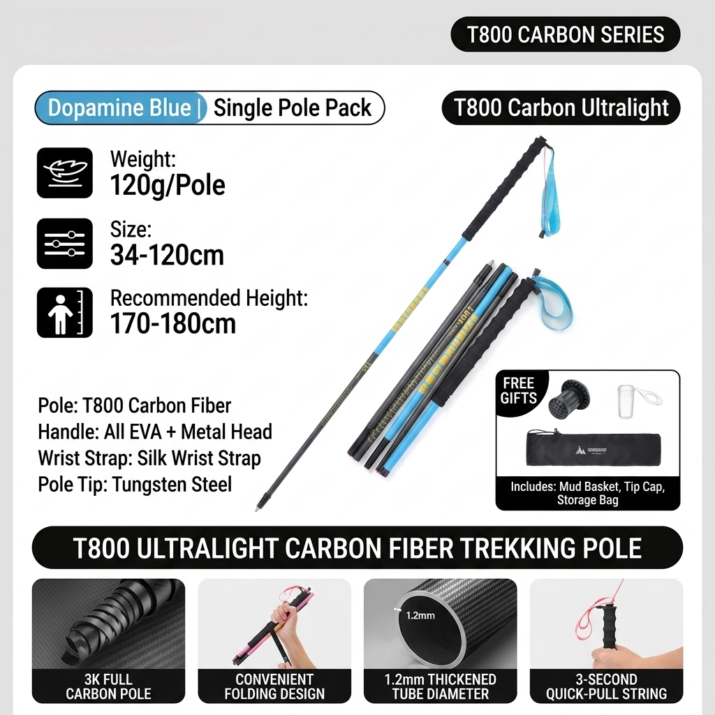 Dopamine Blue [3kT800 carbon fiber ultralight 120cm]