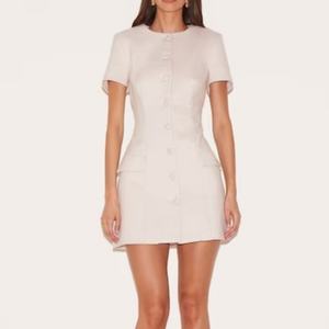 Elegante Vestido Midi Casual para Mujer, Diseño a Cuadros, Cuello Redondo, Combinación de Algodón y Lino, Estilo Vintage y Sexy - Product Image 1