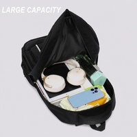 Mochila Deportiva, Informal, con Patrón Geométrico, para Estudiantes, de Poliéster, Gran Capacidad, Impermeable, para Viajes, para Portátil
