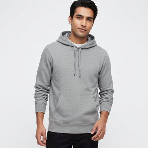 Sudaderas con Capucha para Hombre al por Mayor, de Alta Calidad, 100% Algodón, Logotipo Personalizado, Transpirables, Diseño Bordado, Patrón Liso o Camuflaje - Product Image 1