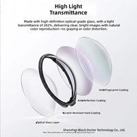 Logo/emballage personnalisés disponibles : Compatible avec Insta360 X4 Air, lentilles détachables, verre optique, lentilles de remplacement protectrices
