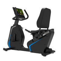 Vélo d'exercice inclinable de haute qualité en acier, portable, à résistance magnétique, pour la maison et la salle de sport