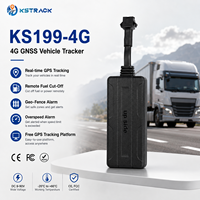 KSTRACK Traceur GPS 4G Filaire Localisateur en Temps Réel Coupure de Carburant à Distance pour Camions, Flottes, Motos, Bus, Véhicules – Vente en Gros OEM
