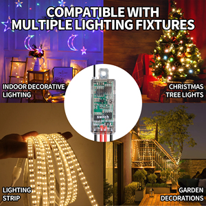 Nhà máy mới mini chuyển đổi từ xa DC 5V 5A relay điều khiển từ xa chuyển đổi không dây cho Giáng sinh điều khiển ánh sáng - Product Image 4