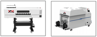 Nueva Impresora DTF Xmay Totalmente Automática Digital A1 A2 de 24 Pulgadas (60 cm) con 4 Cabezales Epson I3200, Agitador de Tinta y Polvo, 1 Año de Garantía