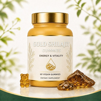 Gummies de Shilajit Or OEM Personnalisées en Usine – Vente Chaude – Compléments Alimentaires pour Adultes – Capsules – Produits de Beauté
