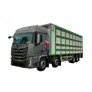 <span class=keywords><strong>Camion</strong></span> Diesel Foton 8x4 per Trasporto Bestiame e Pollame, <span class=keywords><strong>Camion</strong></span> a 3 Piani in Alluminio per Trasporto Animali - Product Image 1