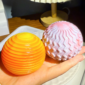 New Design Maltose Filled Textured <b>Squishy</b> Ball Slow Rebound Stress Relief Fidget Toy for Kids Adults - Product Image 3
