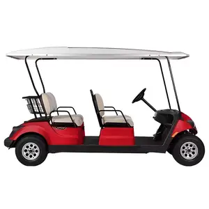 electric golf cart Electric Club Car Professional 3.5KW solar golf cart four wheels