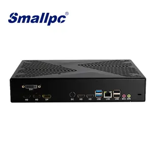 SmallPC yüksek performans Ultra net Mini PC Intel Core i7 10Gen RTX 3050 HDMI 4K DP 8K oyun PC i7 10870H Mini PC