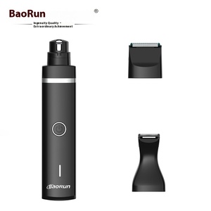 Ba-trong-một pin-powered nhựa thân thiện với môi Pet chải chuốt công cụ cho chó tóc Cắt Tỉa Móng Tay mài làm sạch - Product Image 6