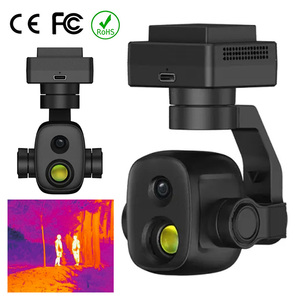 Mini Cápsula Óptica ZT6 con Sensores Térmicos Duales 540 °   Cámara con Gimbal y Zoom Digital 4K 8MP Field View para Drones UAV, UGV y USV - Product Image 1