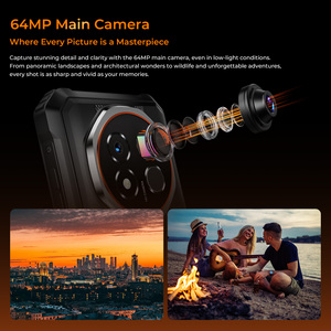 OUKITEL G6 หน้าจอ 6.52 นิ้ว แบตเตอรี่ 10600mAh รองรับ 4G 90Hz หน่วยความจำ 4+128GB โทรศัพท์มือถือที่ทนทาน กล้องหลัก 64MP NFC ชิปเซ็ต T615 รองรับชาร์จเร็ว 18W ระบบปฏิบัติการ Android 16 สมาร์ทโฟน - Product Image 6