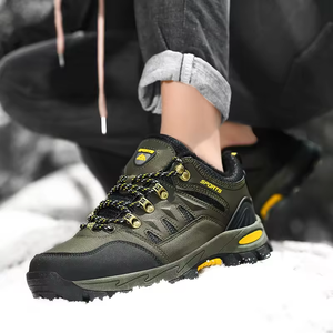 Men's Durable Anti-Slip Climbing Mountain Boots Waterproof Outdoor <b>Shoes</b> Large Size Casual Couple Low Top Outdoor <b>Hiking</b> <b>Shoes</b> - Product Image 1
