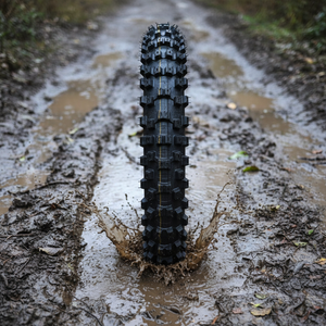Neumático de Motocicleta de la MEJOR CALIDAD EMARK, Llanta para Motocicleta 70/100-17 80/100-21 Anticongelante para <span class=keywords><strong>INVIERNO</strong></span> en RUSIA - Product Image 2