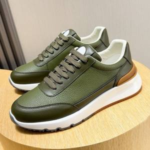 Chaussures décontractées pour hommes en cuir véritable de qualité supérieure, respirantes et confortables, baskets multifonctionnelles basses pour l'extérieur - Product Image 3