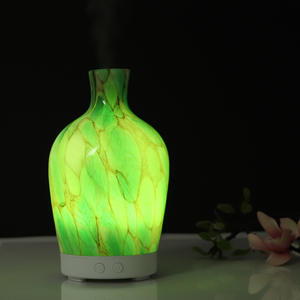 Nuevo Difusor de Aromaterapia de Escritorio, Humidificador Ultrasónico de Vidrio de 100 ml con Luz LED para Uso Doméstico - Product Image 2