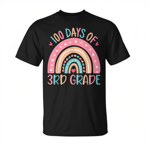 Camiseta para el 100º Día de Clases para Niños, Feliz 100 Días de 3er Grado, Camiseta Promocional para Maestros - Product Image 2