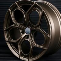 Velg Off-Road Baru dari Aluminium Alloy Forged, Model Deep Dish Mesh Silver/Gold Two-Tone, Cocok untuk /Moto 20x12/22x14 8x165.1/8x170 Heavy