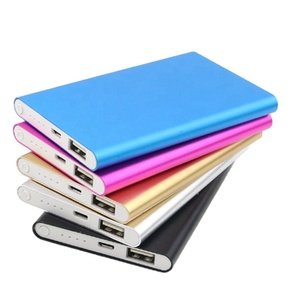 Hot Selling 5000mAh Portable Mobile Charger Custom Logo Mini PowerBank for Charging on the Go Promotional Gift Option