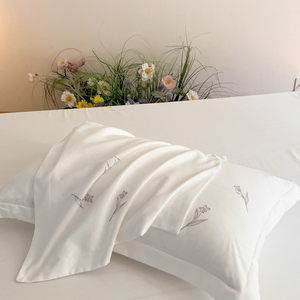 Draps de lit en coton blanc biologique pour bébé OEKO-TEX Lit de bébé hypoallergénique certifié/Taille jumelle 100% Draps de lit en coton - Product Image 6