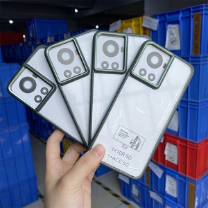 Ốp Lưng Kim Loại Trong Suốt Sang Trọng 3 Trong 1 Bằng Acrylic Cứng Vỏ Giáp Pc Cho OnePlus 10R 5G 11 Nord Ce 2 Lite N20 9 Pro - Product Image 4