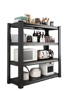 Estantes metálicos ajustables <span class=keywords><strong>de</strong></span> 4 niveles para almacenamiento <span class=keywords><strong>de</strong></span> alimentos Estantería <span class=keywords><strong>de</strong></span> 4 estantes sin tornillos <span class=keywords><strong>de</strong></span> alta calidad para garaje y cocina <span class=keywords><strong>de</strong></span> <span class=keywords><strong>almacén</strong></span> - Product Image 2