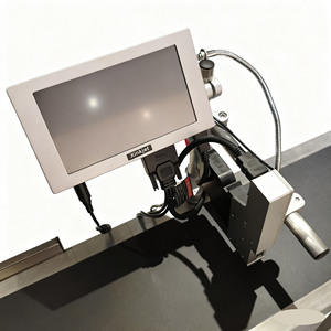 Tij trực tuyến máy in phun & Ink ngày mã vạch QR mã biến dữ liệu logo thời hạn nhiệt tự động băng tải dây chuyền sản xuất - Product Image 3