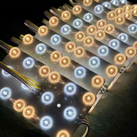 Module LED carré RGB programmable de haute qualité, 8 deux LED, DC24v, étanche, module magique Blockchain pour plafond tendu, boîte à lumière
