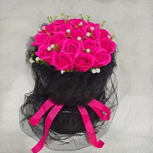 Ramo de Jabones en Forma de Rosa, Regalo Personalizado para el Día de San Valentín, Simulación de Flor de Jabón Eterna, Regalo para el Día de la Mujer - Product Image 6