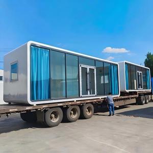 Cabine mobile Apple, pod de couchage extensible, maison conteneur pour le camping, le glamping et les hôtels - Product Image 1