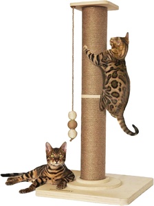 <span class=keywords><strong>Tiragraffi</strong></span> per gatti, dotato di una spessa Base in legno massiccio Super grande, resistente e stabile torre di graffi per gatti - Product Image 2