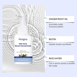 HOEGOA Spray <span class=keywords><strong>Siero</strong></span> per <span class=keywords><strong>Capelli</strong></span> Nutriente con Biotina, Rosmarino e Acqua di Riso per la <span class=keywords><strong>Crescita</strong></span> dei <span class=keywords><strong>Capelli</strong></span> - Product Image 2