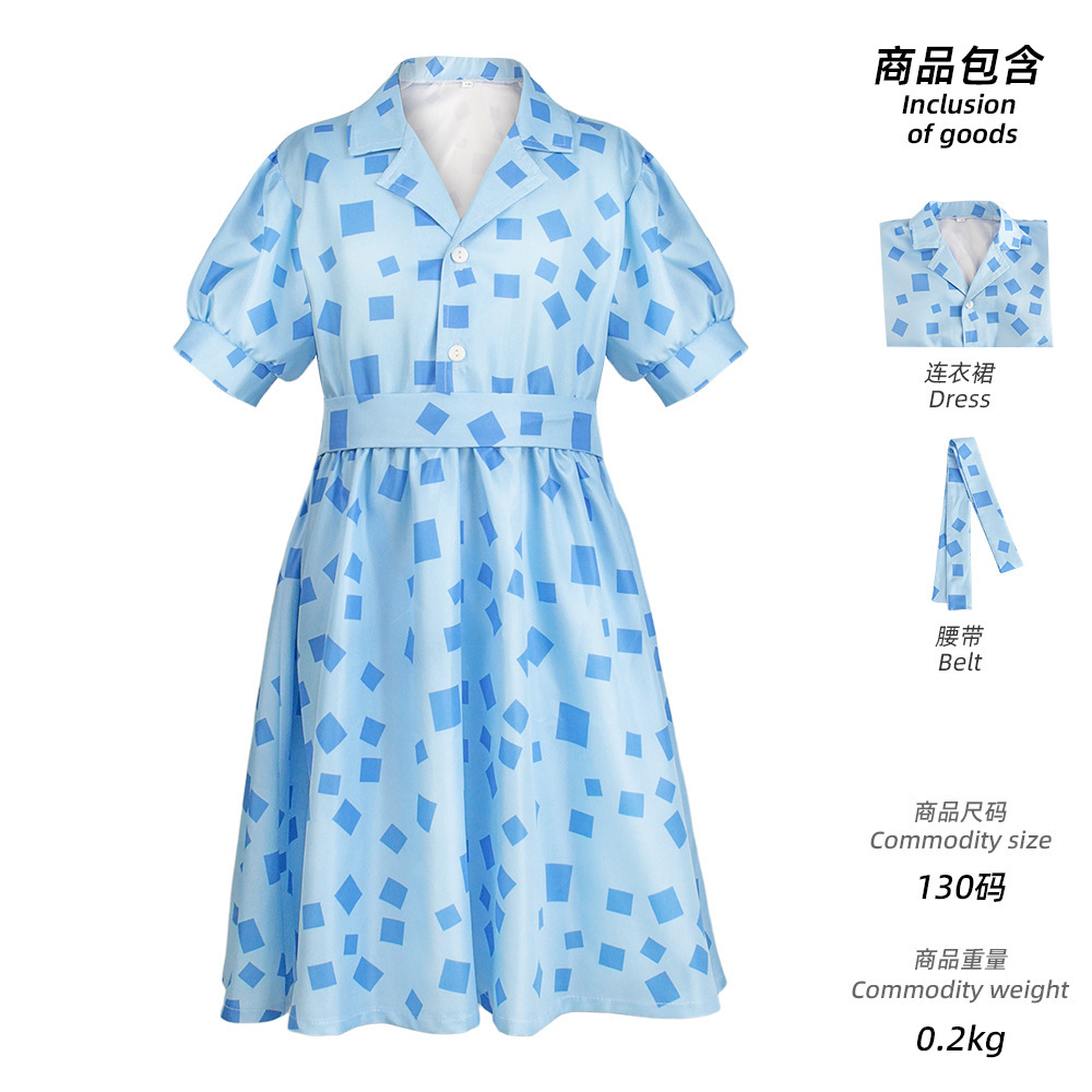 Matilda dress (blue)