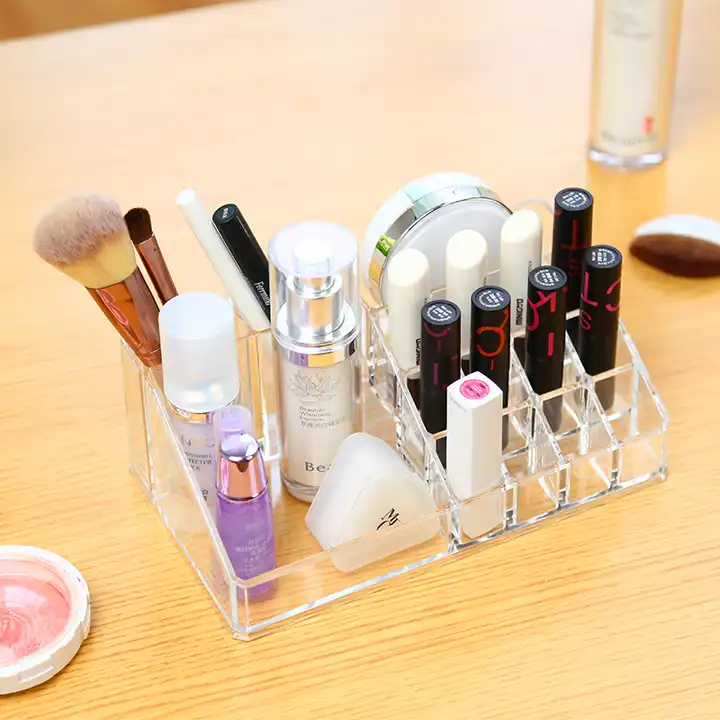 Wholesale Hot Sale Cheap Price Acrylic Jewelry and Makeup Organizer Clear  Cosmetic Display Cases Skincare Organizers Storage Makeup Caddy From  m.