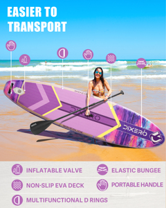 Planche à pagaie <span class=keywords><strong>gonflable</strong></span> SUP de qualité supérieure, 11'*33'', directement de l'usine, matériau Drop Stitch, accessoire pour les sports nautiques - Product Image 6