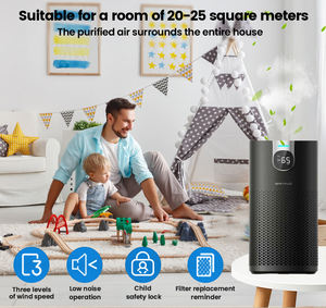 Purificateur d'air de bureau domestique de vente chaude <span class=keywords><strong>odeur</strong></span> de type tactile purificateur d'air d'élimination de vitesse à 3 vitesses - Product Image 5